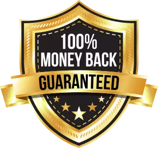 Kerassentials 60-Day 100% Money-Back Guarantee badge